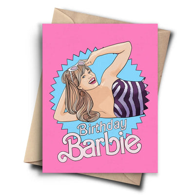Birthday Barbie Card - Lemon And Lavender Toronto