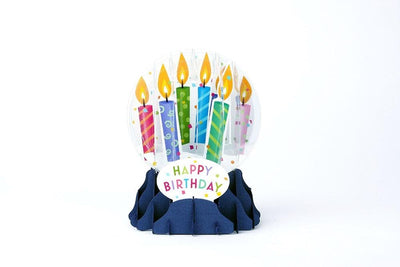 Birthday Candles Card - Lemon And Lavender Toronto