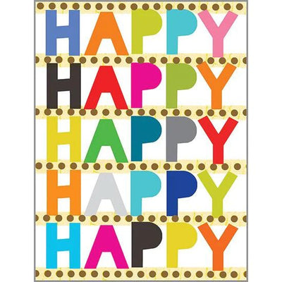 Birthday card - Happy Happy - Lemon And Lavender Toronto