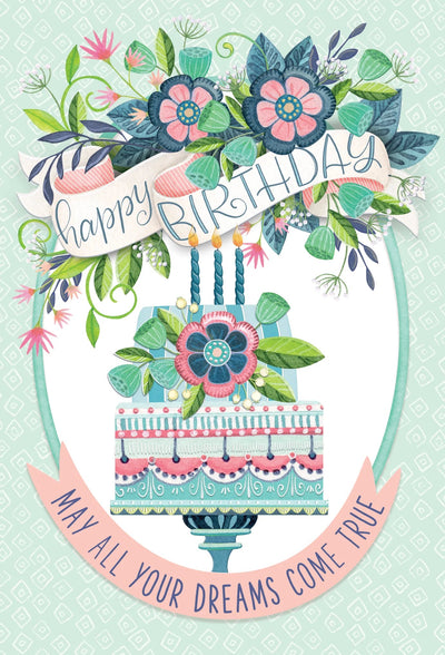 Birthday Dreams Birthday Card - Lemon And Lavender Toronto
