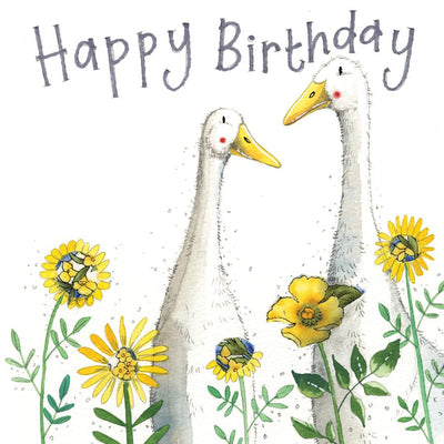 Birthday Ducks Card - Lemon And Lavender Toronto