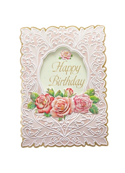 Birthday Roses - Card - Lemon And Lavender Toronto