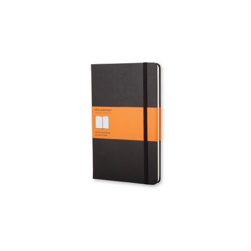 Black Ruled Classic Collection Notebook - Lemon And Lavender Toronto