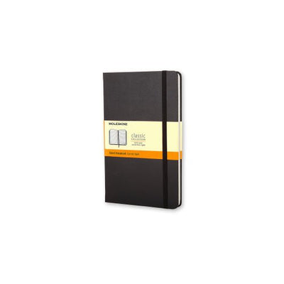 Black Ruled Notebook Hard Cover - Lemon And Lavender Toronto