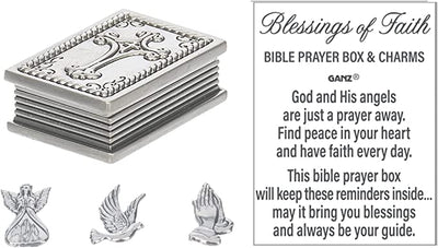 Blessing of Faith Bible Prayer Box and Charms Trinkets - Lemon And Lavender Toronto