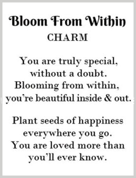 Bloom from Within Charm - Lemon And Lavender Toronto