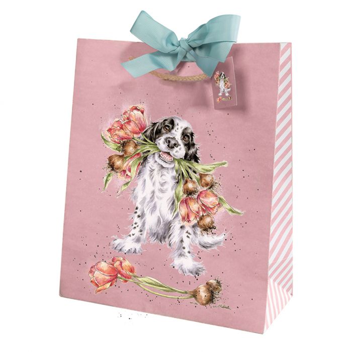 BLOOMING WITH LOVE LARGE GIFT BAG - DOG - Lemon And Lavender Toronto