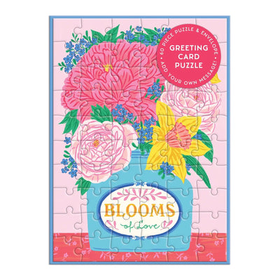 Blooms of Love Greeting Card Puzzle - Lemon And Lavender Toronto