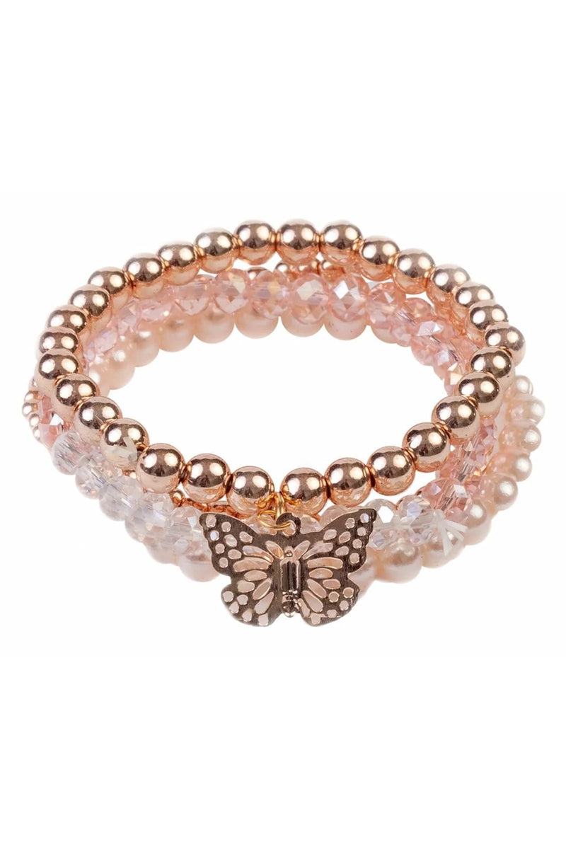 Blush Crush Bracelet Set, 4pcs - Lemon And Lavender Toronto