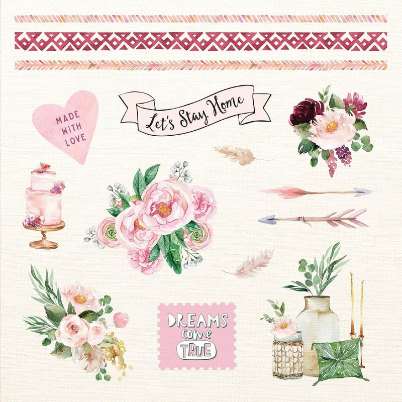 Boho Dreams Sticker Book - Lemon And Lavender Toronto