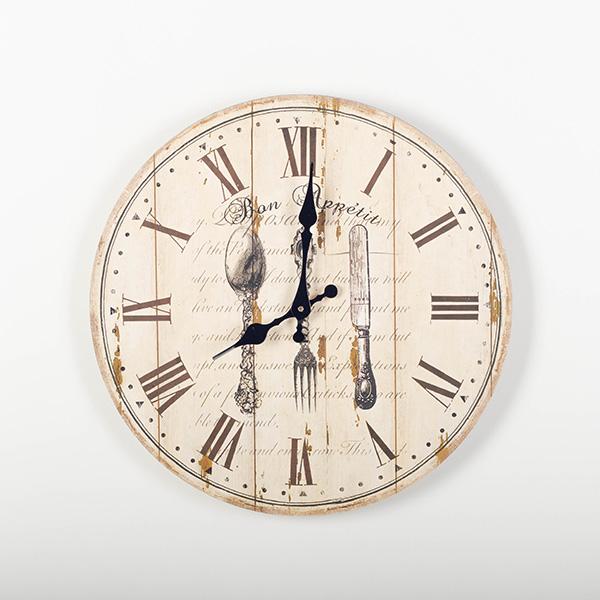 Bon Appetite Wall Clock - Lemon And Lavender Toronto
