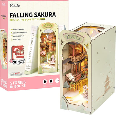 Book Nook Kit - Falling Sakura - Lemon And Lavender Toronto