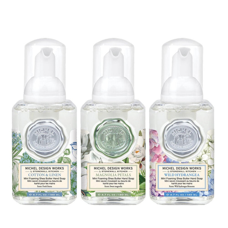 Botanical Bliss Mini Foaming Hand Soap Set of 3 - Lemon And Lavender Toronto