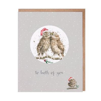'BOTH OF YOU' CHRISTMAS DECORATION CARD - Lemon And Lavender Toronto