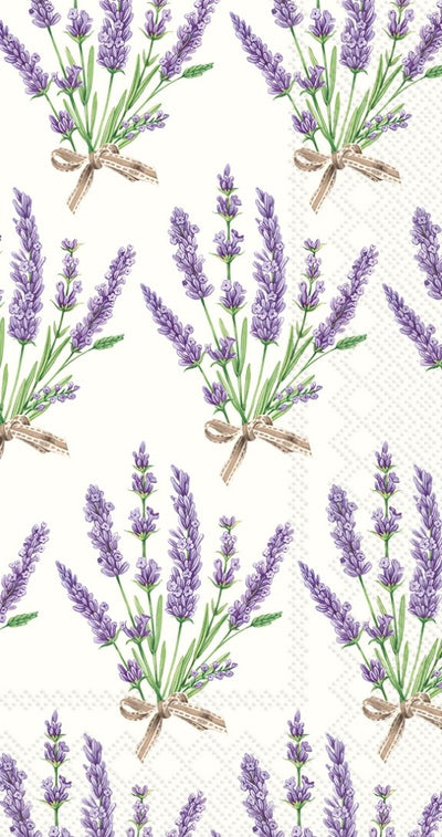 Bouquet Lavender - Hostess Napkins - Lemon And Lavender Toronto