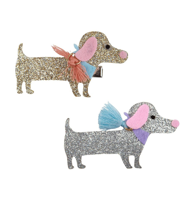 Boutique Dachshund Hairclip - Lemon And Lavender Toronto