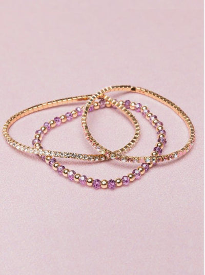 Boutique Enchanted Elegance Bracelets - Lemon And Lavender Toronto
