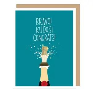 Bravo! Kudos! Congrats! - Card - Lemon And Lavender Toronto