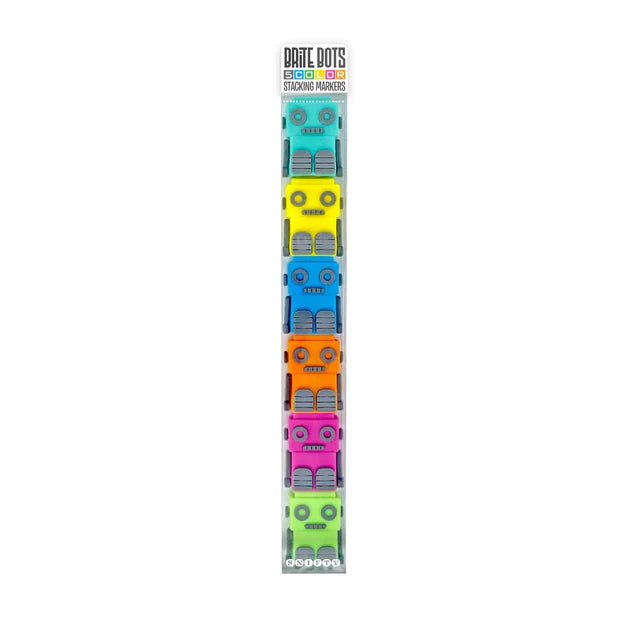 Brite Bots Stackable Marker Set of 6 - Lemon And Lavender Toronto