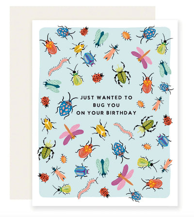 Bug You Birthday | Insect Birthday Card - Lemon And Lavender Toronto