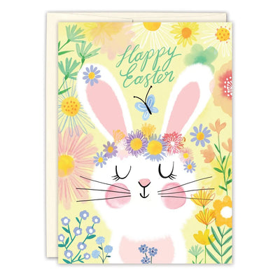 Bunny Blooms Easter Card - Lemon And Lavender Toronto