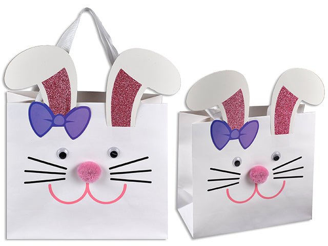Bunny Gift Bag with Pom Pom Nose - Lemon And Lavender Toronto