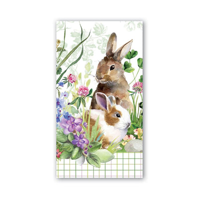 Bunny Meadow Hostess Napkin - Lemon And Lavender Toronto
