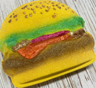 Burger Bath Bomb - Handmade in Canada - Lemon And Lavender Toronto