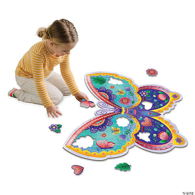 Butterfly Floor Puzzle - Lemon And Lavender Toronto