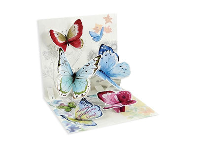 Butterfly Mothers Day- Pop-Up Card - Lemon And Lavender Toronto
