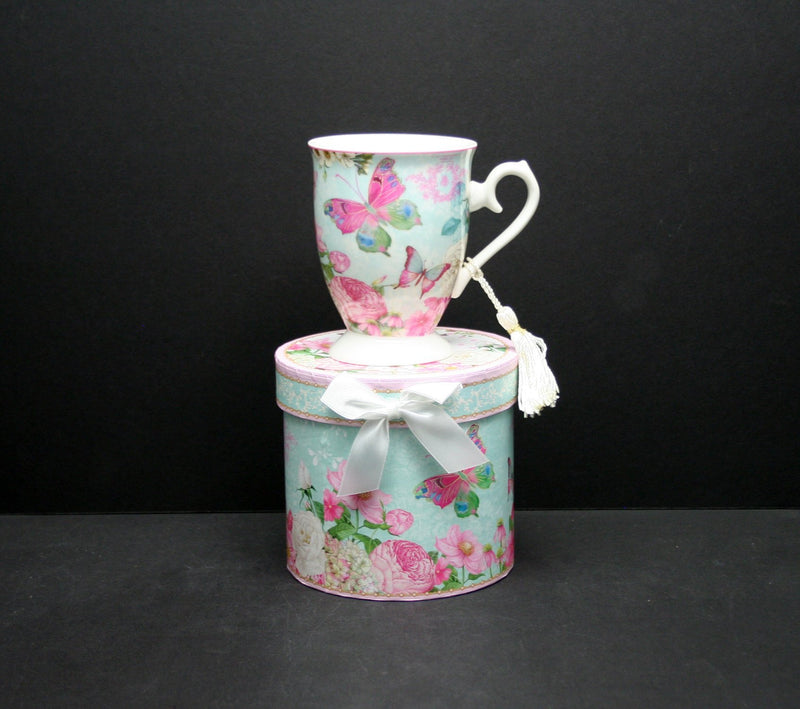 Butterfly Mug In a Gift Box - Lemon And Lavender Toronto