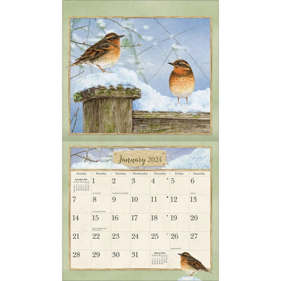 Calendar Birds in the Garden - Lemon And Lavender Toronto