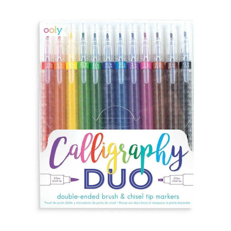 Calligraphy Duo Double Ended Markers - Lemon And Lavender Toronto
