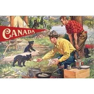 Canada Campers Postcard - Lemon And Lavender Toronto