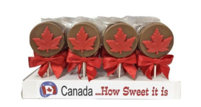 Canada How Sweet it is! - Milk Chocolate Suckers - Sold Individually - Lemon And Lavender Toronto