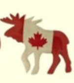 Canada Moose Magnet - Lemon And Lavender Toronto