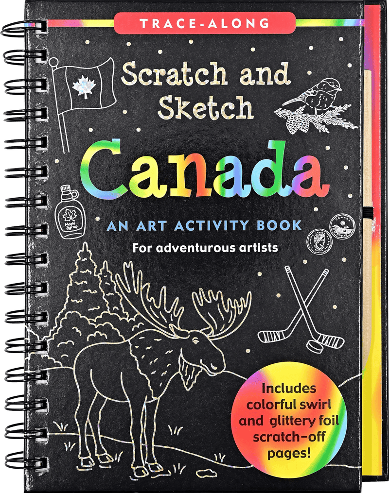 Canada Scratch and Sketch - Lemon And Lavender Toronto