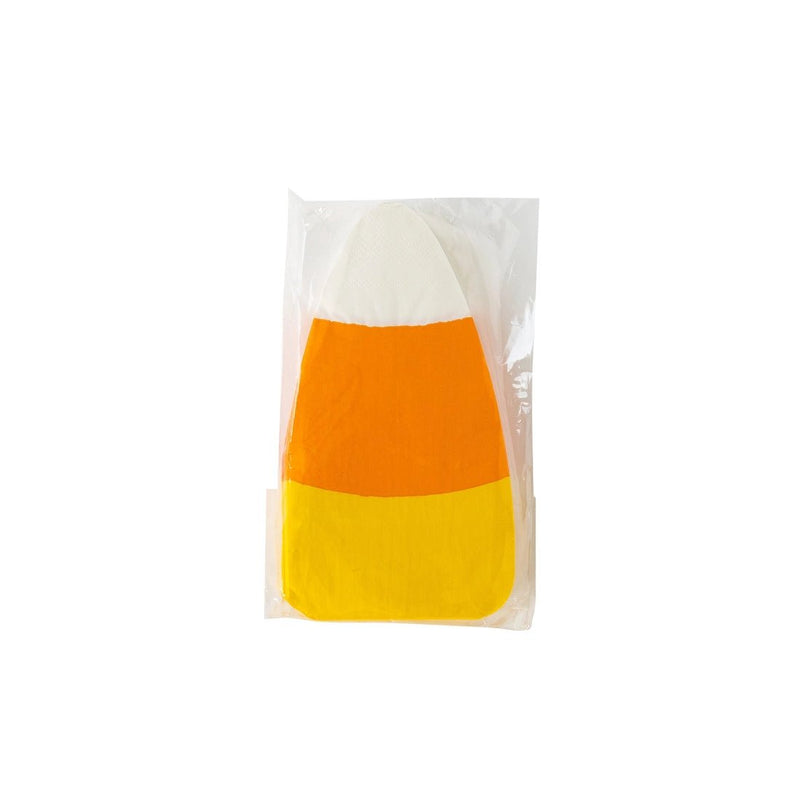 Candy Corn Shaped Paper Guest Towel Napkin - Lemon And Lavender Toronto