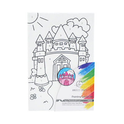 Canvas Paint Set - Color By Number - Lemon And Lavender Toronto
