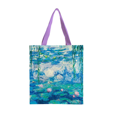 Canvas Tote-Monet Nympheas - Lemon And Lavender Toronto