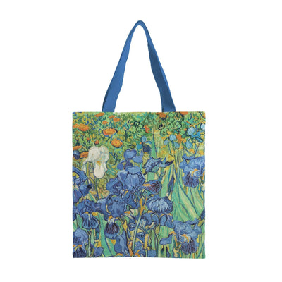 Canvas Tote-Van Gogh Irises - Lemon And Lavender Toronto