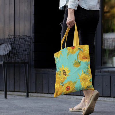 Canvas Tote-Van Gogh Sunflowers - Lemon And Lavender Toronto