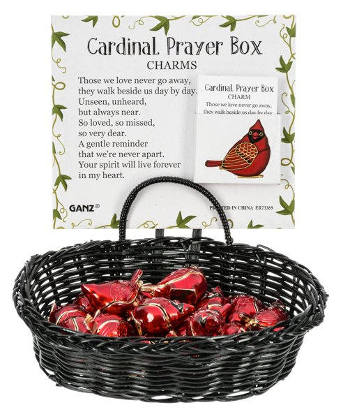 Cardinal Prayer Charm - Lemon And Lavender Toronto