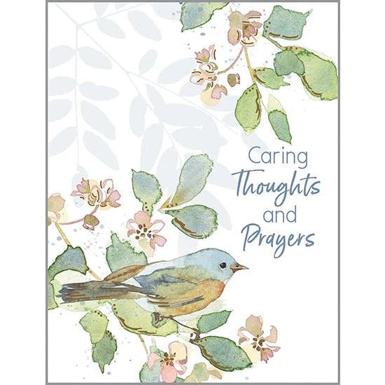 Caring Thoughts & Prayers Card - Lemon And Lavender Toronto