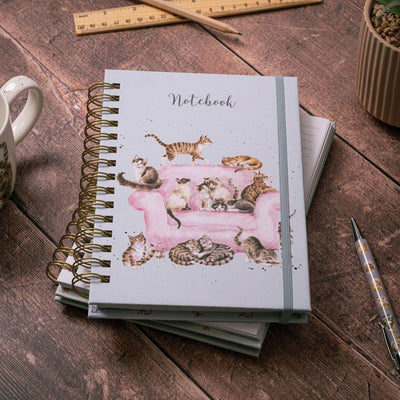 Cat Notebook - Cattitude - Lemon And Lavender Toronto