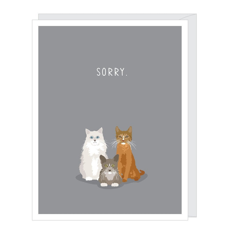 Cat Sympathy-Card - Lemon And Lavender Toronto