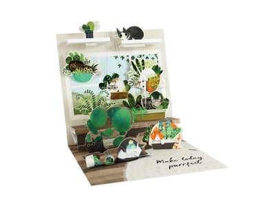 CATS IN PLANTS Card - Lemon And Lavender Toronto