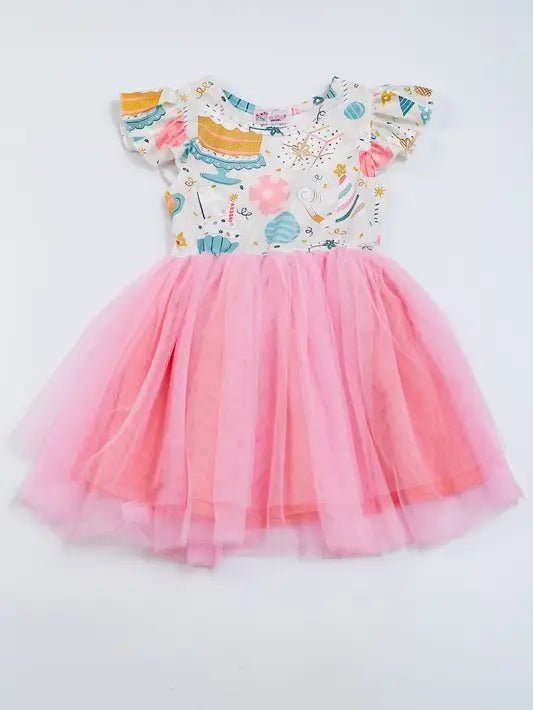 Celebrate 🎉 Tutu Dress - Lemon And Lavender Toronto