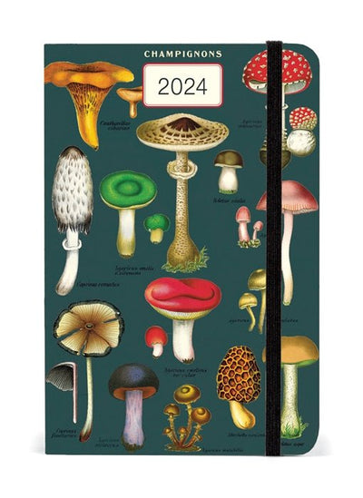 Champignons ( Mushrooms) 2024 Weekly Planner - Lemon And Lavender Toronto