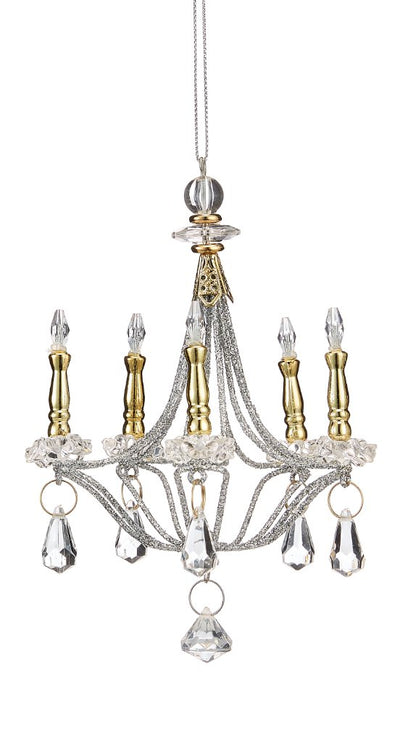 Chandelier Ornament Silver or Gold - Lemon And Lavender Toronto